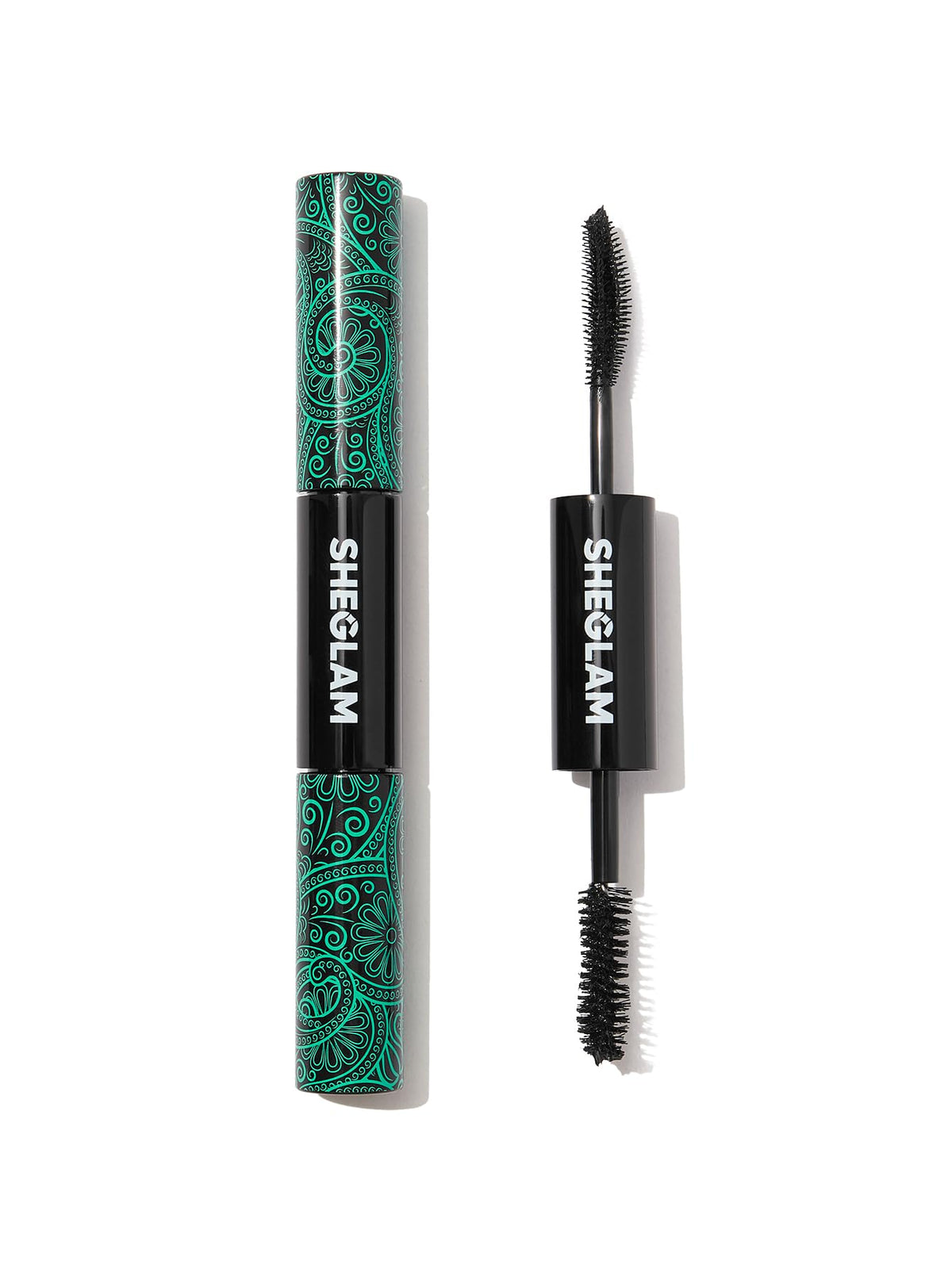 Sheglam 2 In 1 Waterproof Mascara - Volume & Length, Long Lasting Dual-Ended Eye Makeup