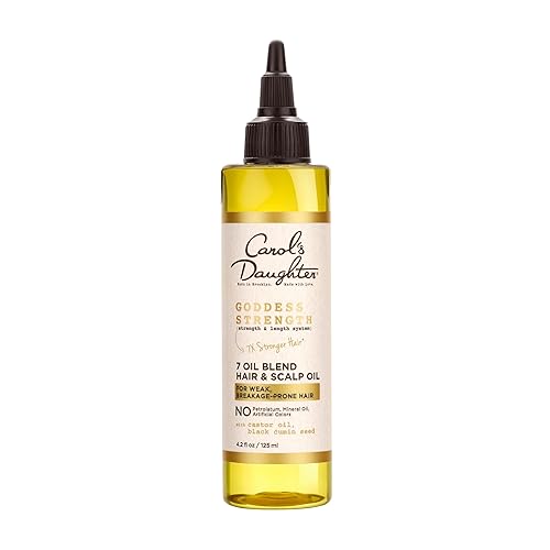 Carol'S Daughter Goddess Strength 7 Oil Blend For Wavy, Coily, Curly Hair, 4.2 Fl Oz