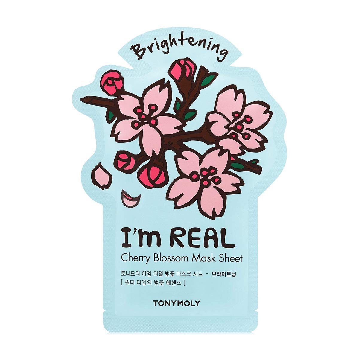 Tonymoly I'M Real Cherry Blossom Brightening Mask Sheet - 1 Count, Hydrating & Radiant Skin