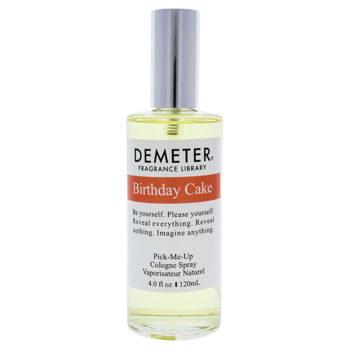 Demeter Birthday Cake Cologne Spray for Women, 4 Fl Oz - Sweet Fragrance for a Pick-Me-Up, Multi-Use Scent