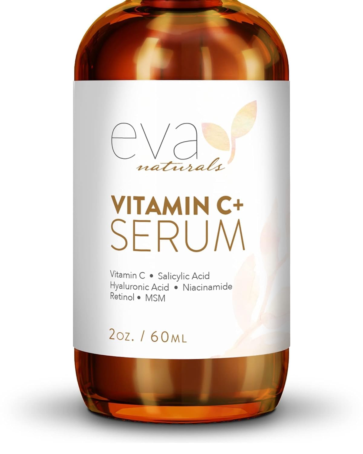 Eva Naturals Vitamin C Serum with Hyaluronic Acid & Retinol - 2 oz Anti-Aging Face Oil