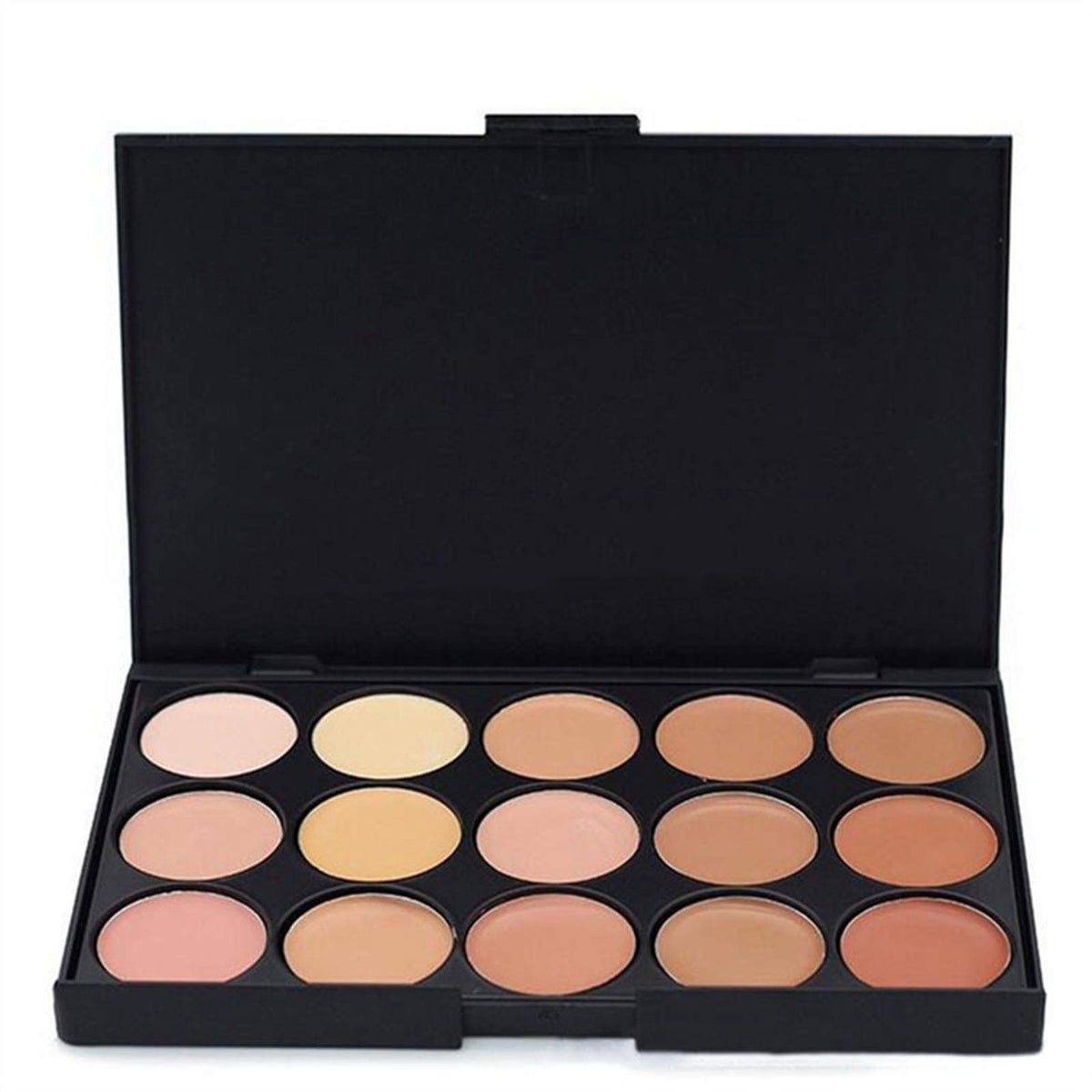 Vodisa 15 Color Ultra Contour Kit - Face Contouring & Highlighter Palette For Flawless Makeup