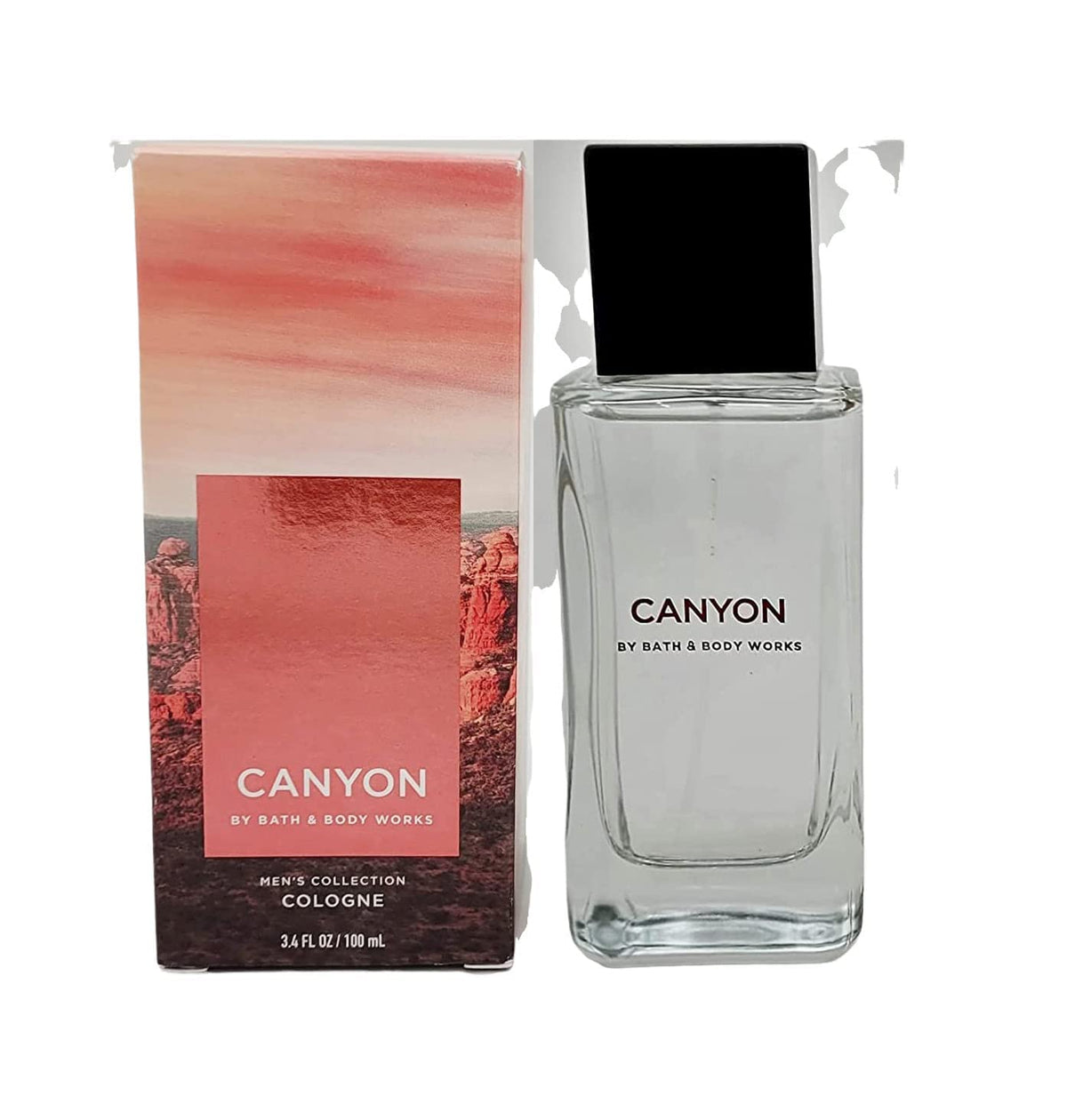 Bath & Body Works Canyon Men'S Cologne Spray, 3.4 Fl Oz - Fresh Fragrance For Him