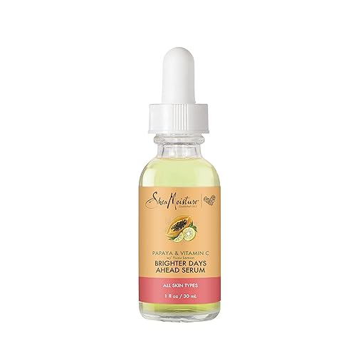 Sheamoisture Vitamin C Serum For All Skin Types - Papaya Infused, 1 Fl Oz