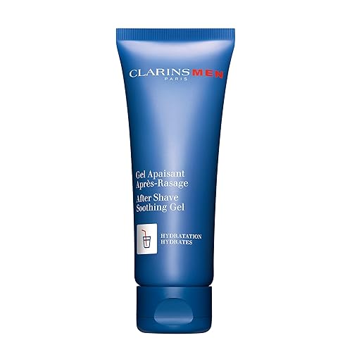 Clarins After Shave Soothing Gel For Men | Hydrating, Soothes Irritations, 2.5 Ounces