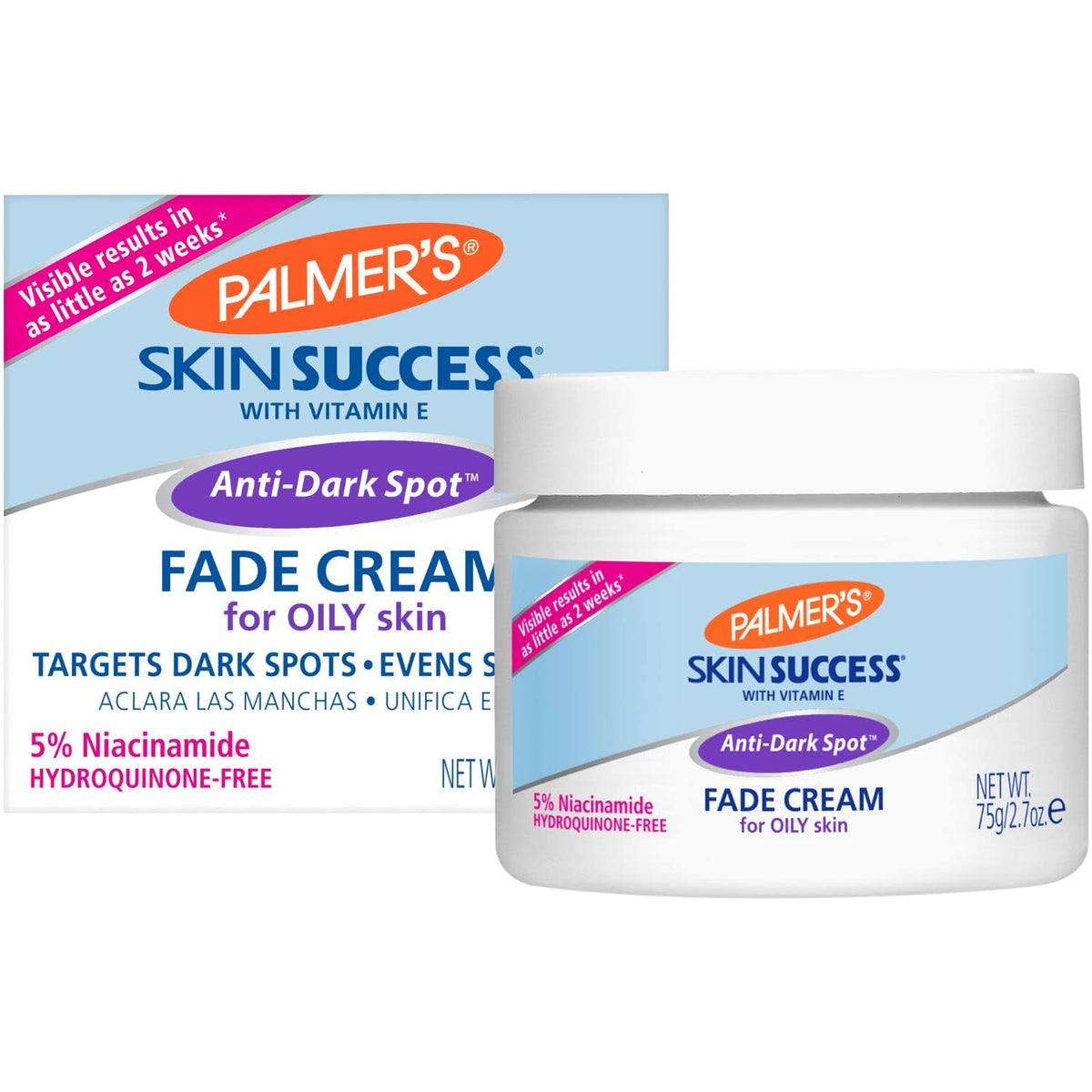 Palmer'S Skin Success Eventone Fade Cream For Oily Skin, 2.7 Oz - Brightening Moisturizer