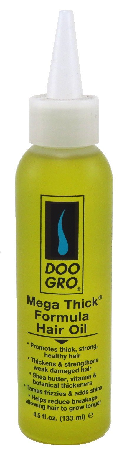 Doo Gro Hair Oil 4.5 Oz Mega Thick Formula - Pack Of 3 For Healthy Hair Growth