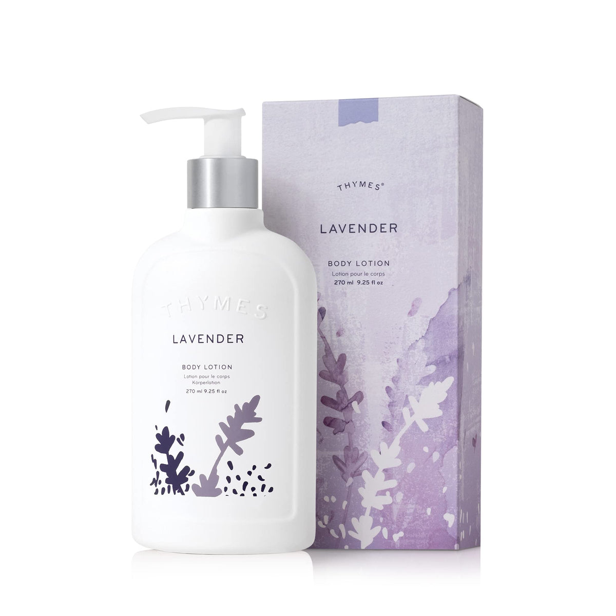 Thymes Lavender Body Lotion - 9.25 Fl Oz - Moisturizing, Nourishing Skincare