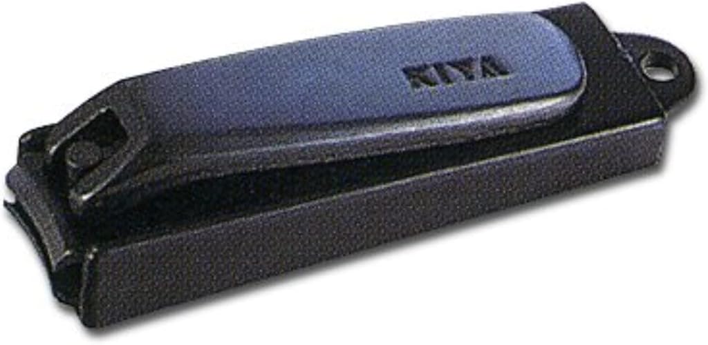 Kiya Black Steel Nail Clipper - Small Size, Alloy Steel, 1 Count