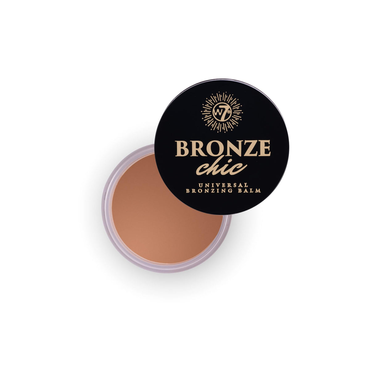 W7 Bronze Chic Bronzer - Cream Contouring & Highlighting Balm, 1.05Oz Vegan Makeup