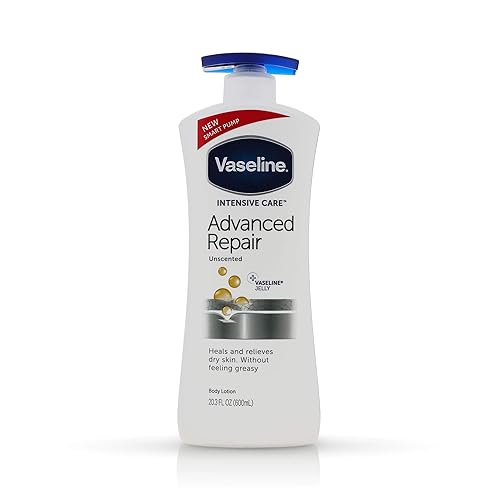 Vaseline Intensive Care Advanced Repair Lotion, Unscented, 20.3 Oz (Pack Of 2)