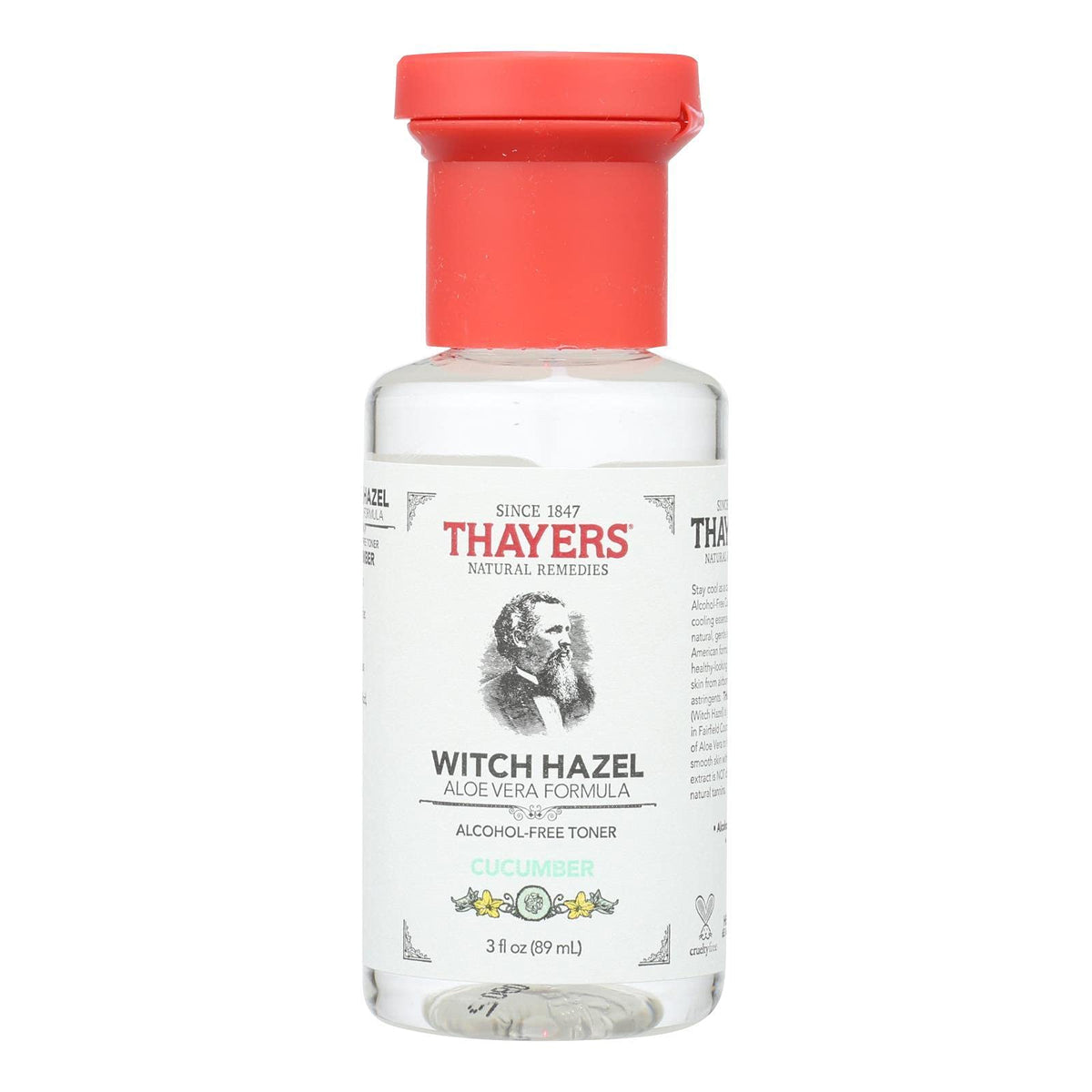 Thayers Witch Hazel Astringent - Cucumber - 24 Pack Of 3 Fl Oz Bottles