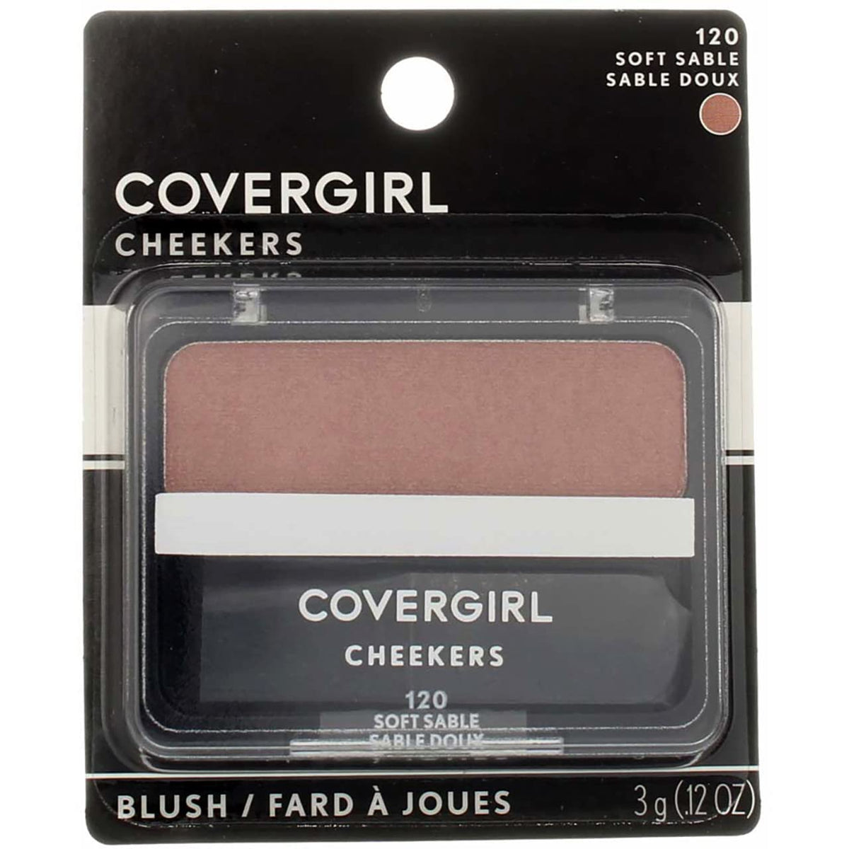 Covergirl Cg Cheeker #120 Blush - Yellow & Red, 0.12 Oz, Perfect For A Natural