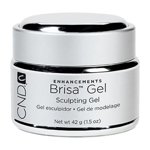 CND Brisa Sculpting Gel - Neutral Beige, Opaque, 1.5 Fl Oz - Nail Enhancement Gel