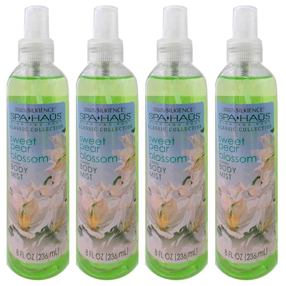 Generic Women'S Sweet Pear Blossom Body Splash Mist - 8Oz Floral Aroma, Deodorizing & Hydrating