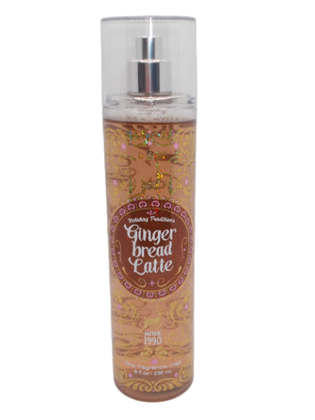 Bath & Body Works Gingerbread Latte Fragrance Mist, 8 Fl Oz - Holiday Scented Body Spray