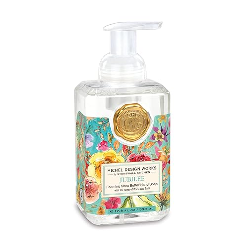 Michel Design Works Foaming Hand Soap, Jubilee - 17.8 Fl Oz, Moisturizing & Fragrant