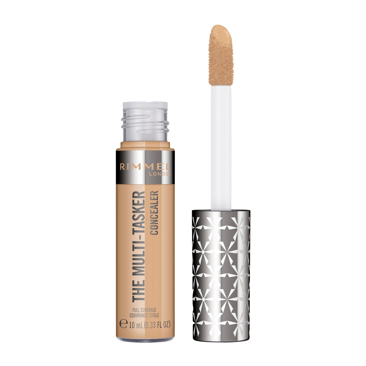 Rimmel London Multi-Tasker Concealer 050 Sand, Waterproof, Vegan, 24-Hour Wear, 0.33Oz