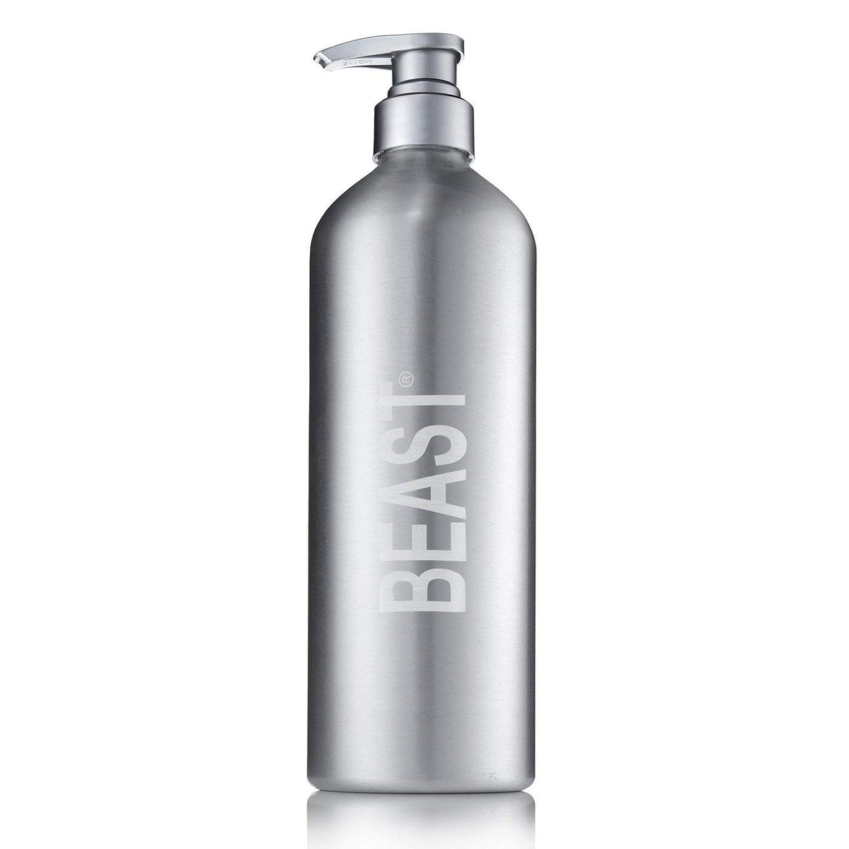 Tame The Beast Eco-Friendly 1-Liter Reusable Aluminum Shower Bottle - Durable & Refillable