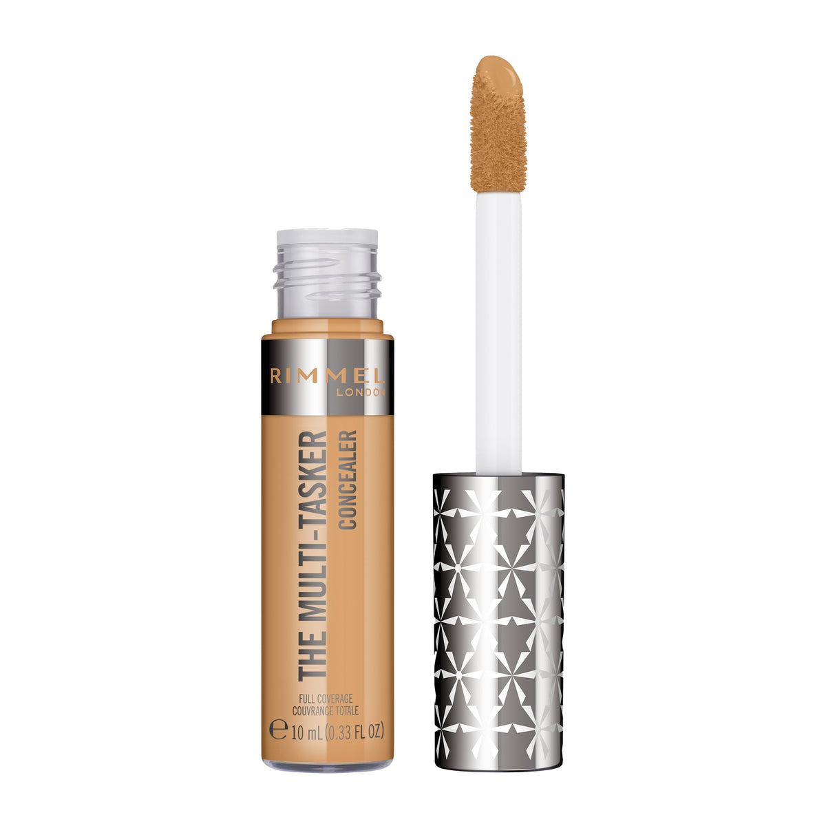 Rimmel London Multi-Tasker Concealer 080 Tan - Waterproof, Vegan, 24-Hour Wear, 0.33Oz