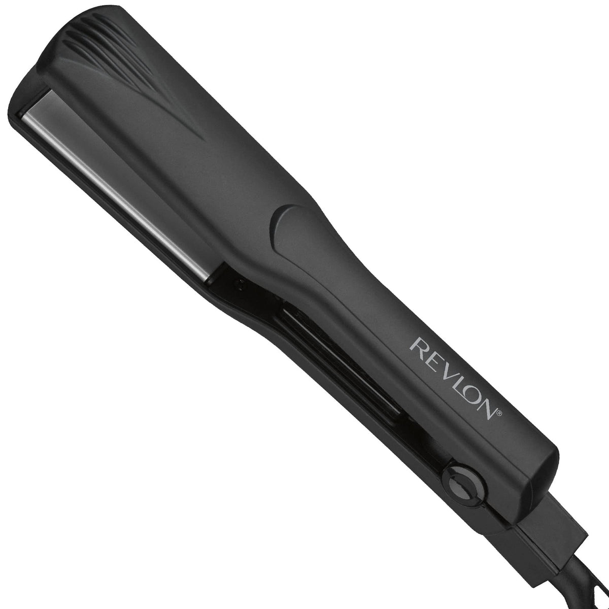 Revlon Ceramic Flat Iron - 1.5 Inch, Smooth Styles, Fast Results, Black