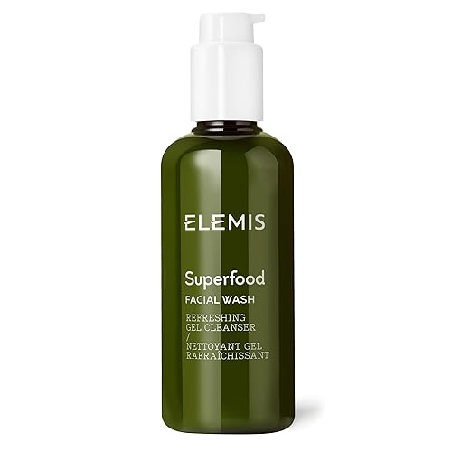 ELEMIS Superfood Facial Wash 200ml - Hydrating Gel Cleanser for Glowing Skin, Nourishing Cleanse