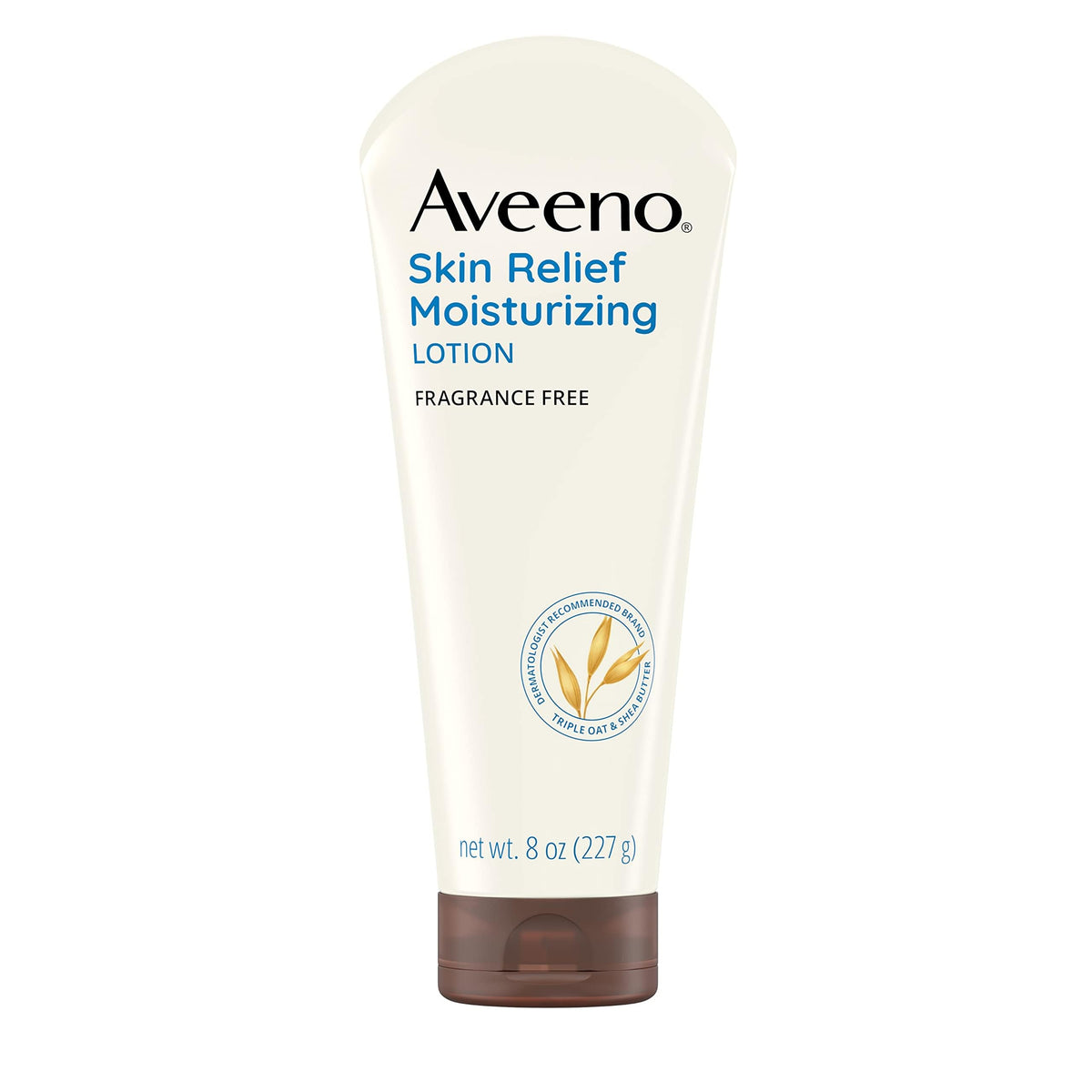 Aveeno Skin Relief 24-Hour Moisturizing Lotion, Unscented, 8 Fl. Oz For Sensitive Skin