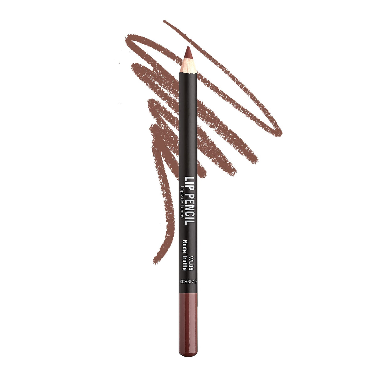 Kiss New York Slim Lip Pencil - Creamy, Water-Resistant Lip Liner In Nude Truffle, Long-Lasting Color