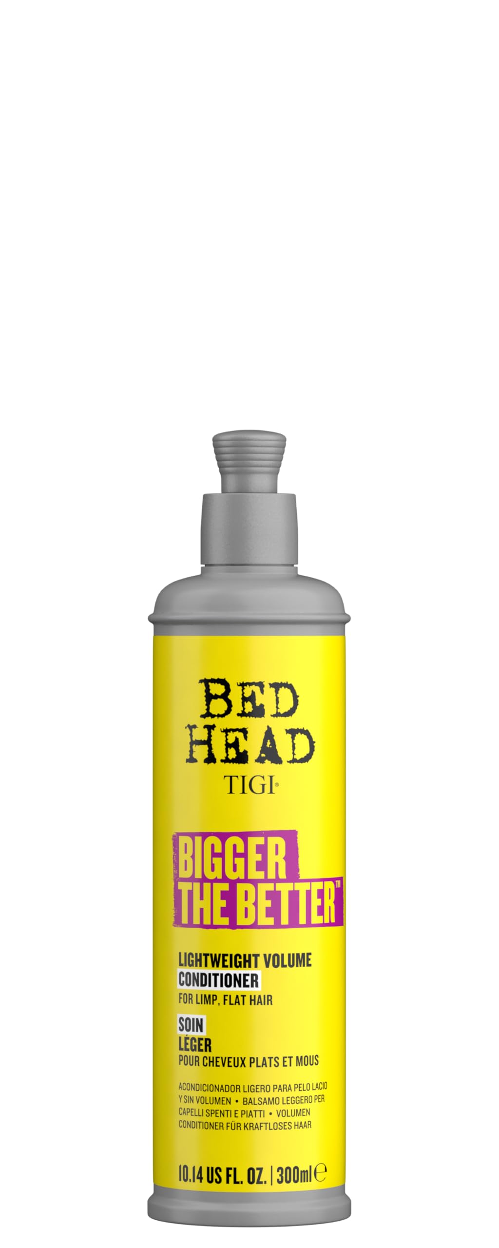 Tigi Bed Head Bigger The Better Conditioner For Fine Hair, 10.14 Fl Oz - Lightweight Volume Boost