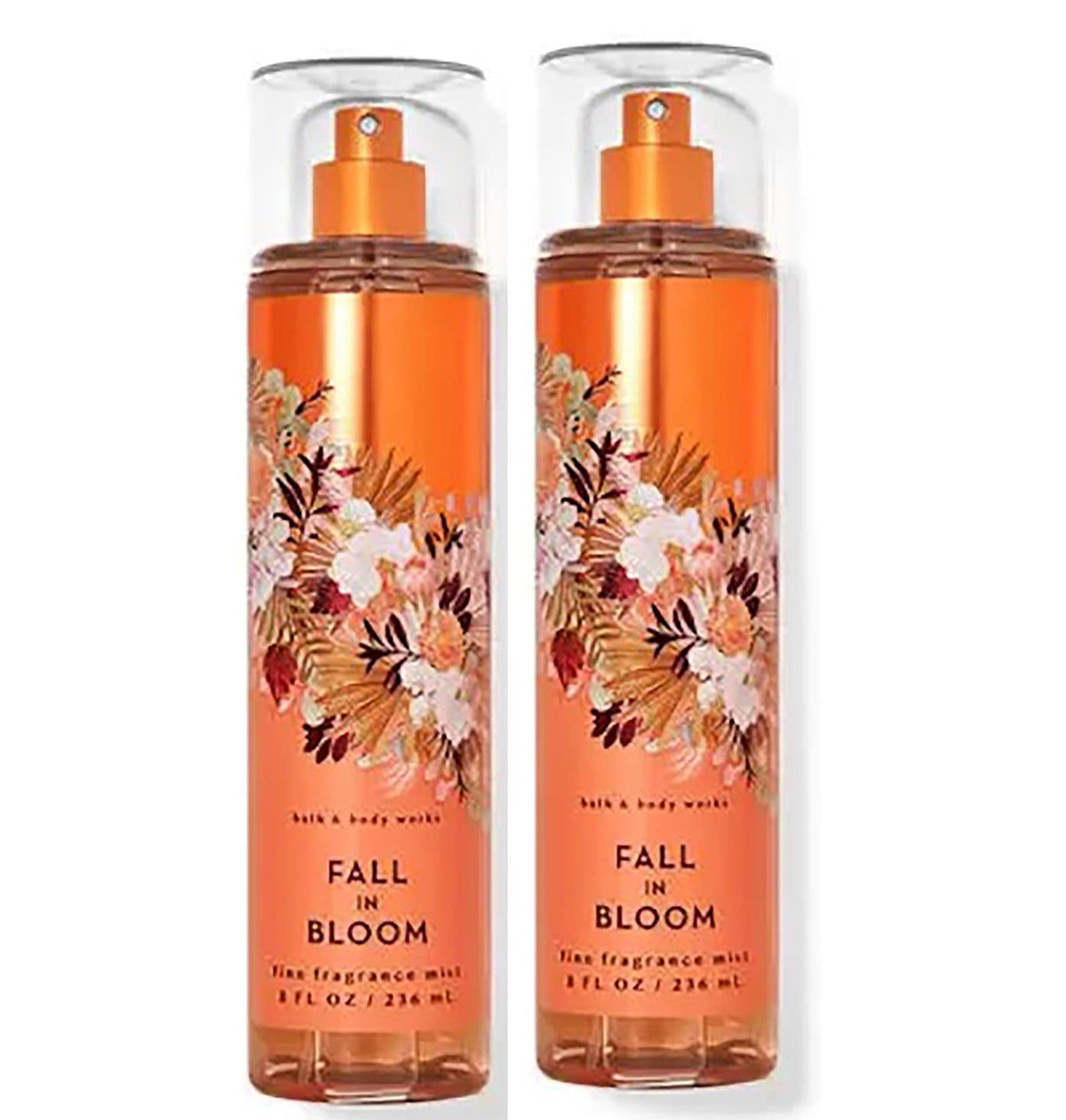 Bath & Body Works Fall In Bloom Body Mist Gift Set, 8 Oz, Pack Of 2 - Fragrance Collection