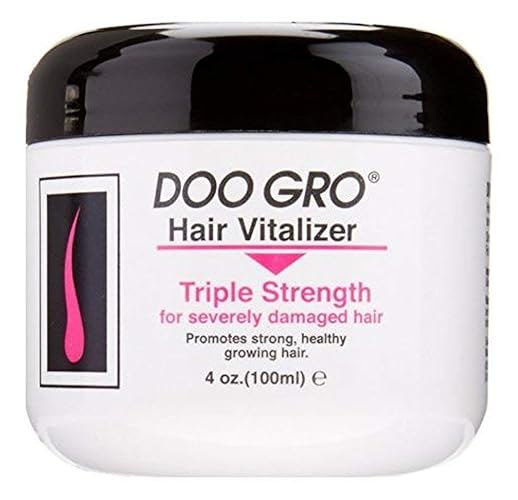 Doo Gro Hair Vitalizer Triple Strength For Damaged Hair, 4 Oz (Pack Of 12)