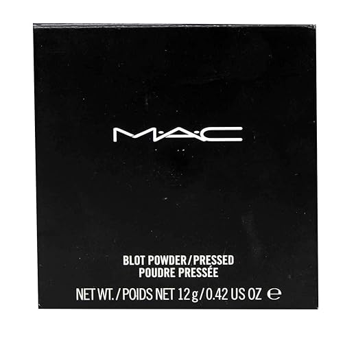 M.A.C Blot Powder Pressed, Dark, 0.42 Oz - Oil Control Translucent Setting Powder