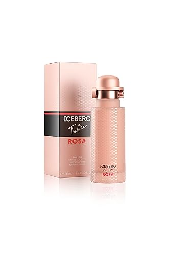 Iceberg Twice Rosa Edt Spray - Woody Floral Musk Perfume For Women, 4.2 Oz - Fresh & Fruity