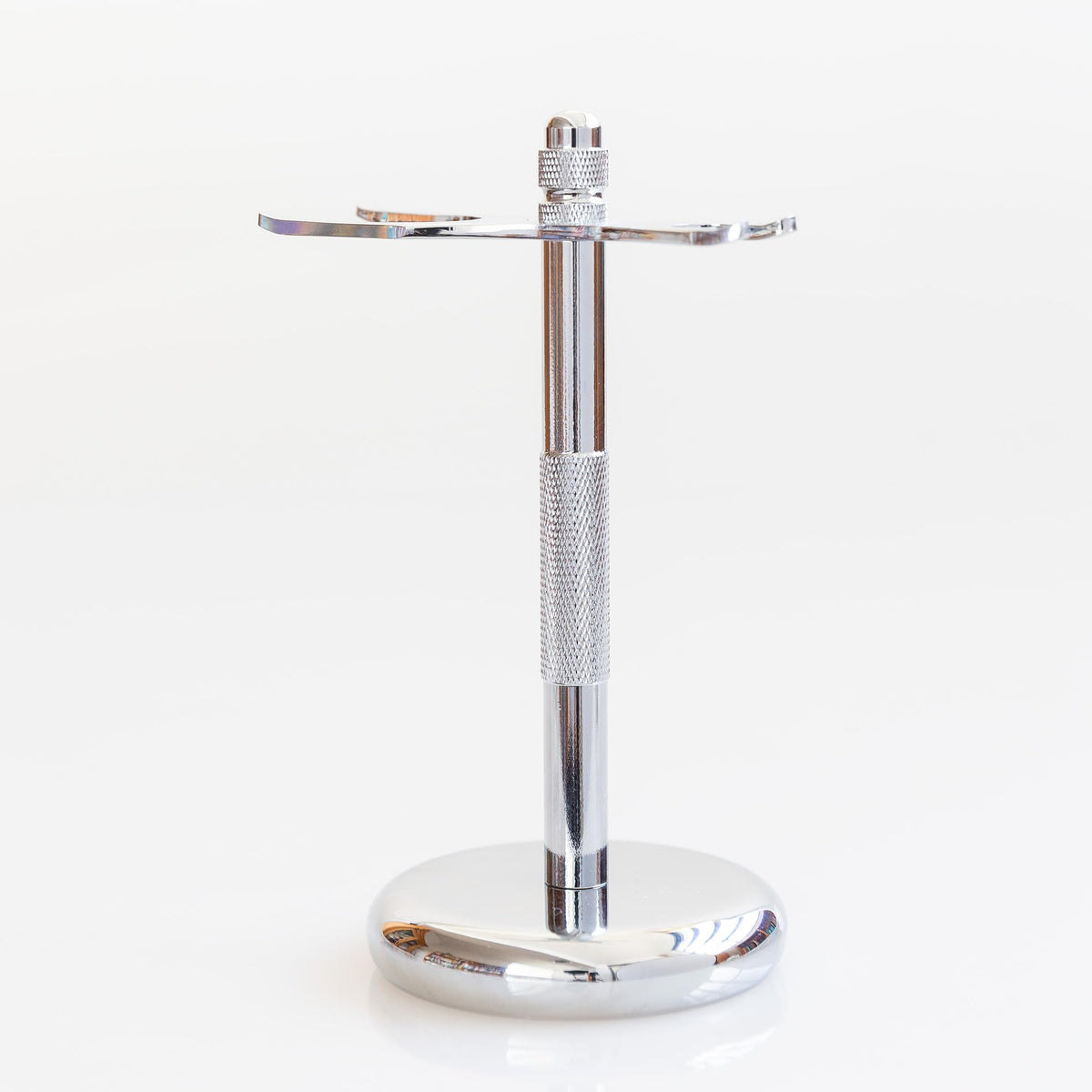 Bevel Metal Safety Razor & Shaving Brush Stand, Non-Slip Base, Prevents Water Damage