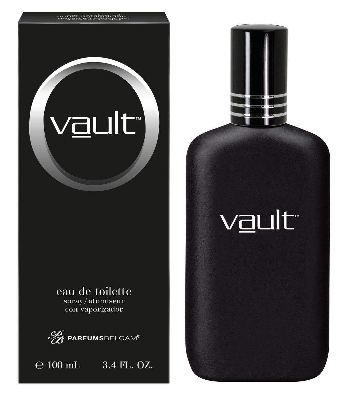 Pb Parfumsbelcam Vault Eau De Toilette Spray, 3.4 Fl. Oz, Designer Inspired Fragrance