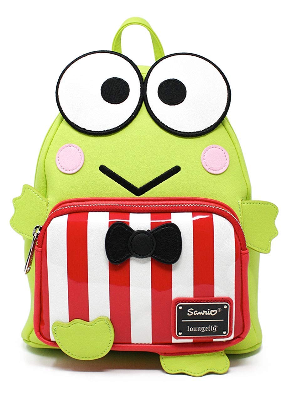 Loungefly Hello Kitty Keroppi Cosplay Mini Backpack - Green/Red Multi, One Size