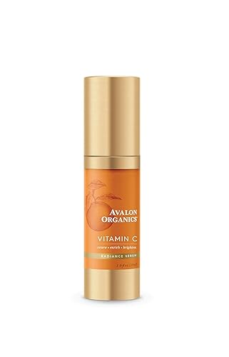 Avalon Organics Radiance Serum With Vitamin C - 1 Oz Anti-Aging Skincare