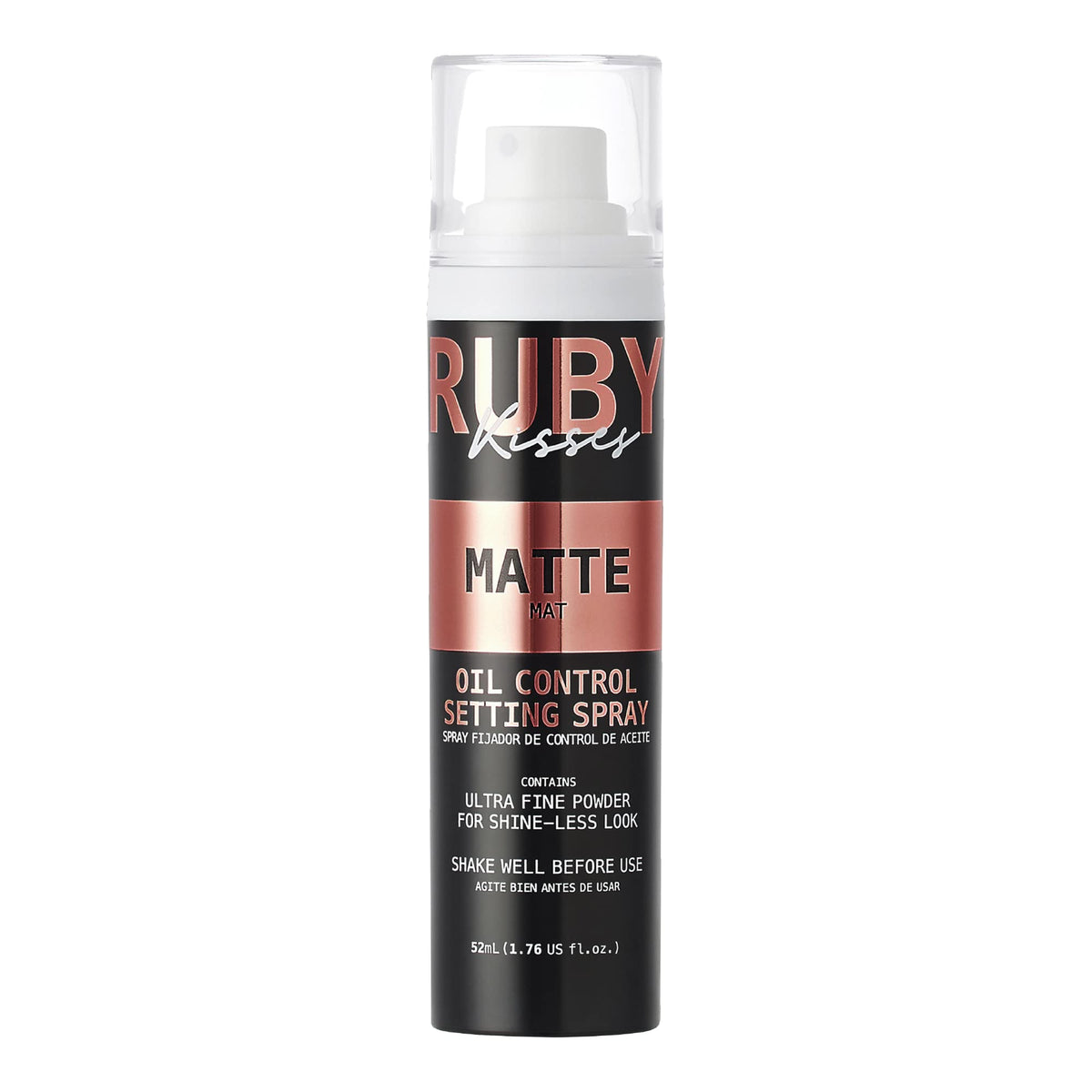 Ruby Kisses Ultra-Fine Mist Setting Spray - Long-Lasting Matte Finish For Flawless Makeup