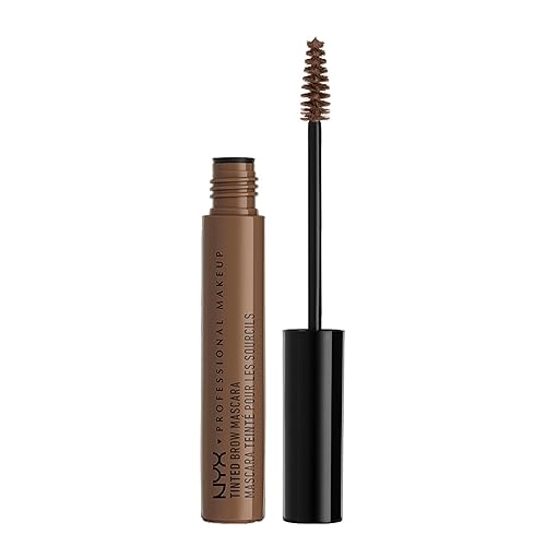 NYX PROFESSIONAL MAKEUP Tinted Eyebrow Mascara, 02 Chocolate, 1 Count - Define & Shape Brows