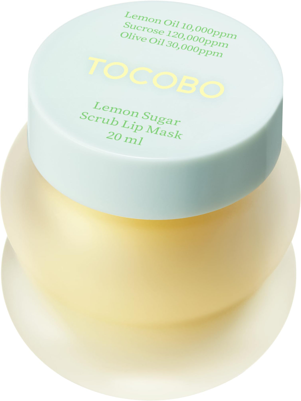 Tocobo Lemon Sugar Lip Mask 20Ml | Korean Overnight Lip Treatment & Care Products