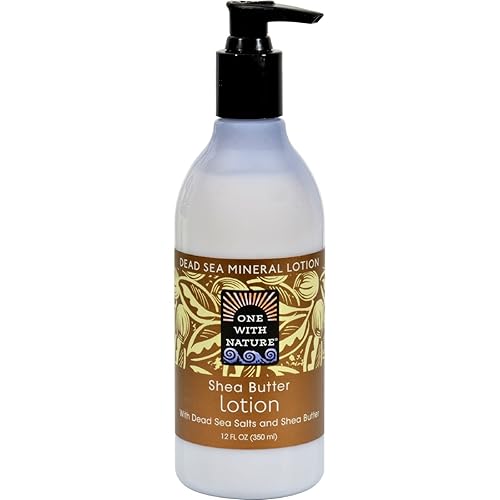 One With Nature Shea Butter Lotion 12 Fl Oz - Hydrating, Natural Moisturizer For Dry Skin