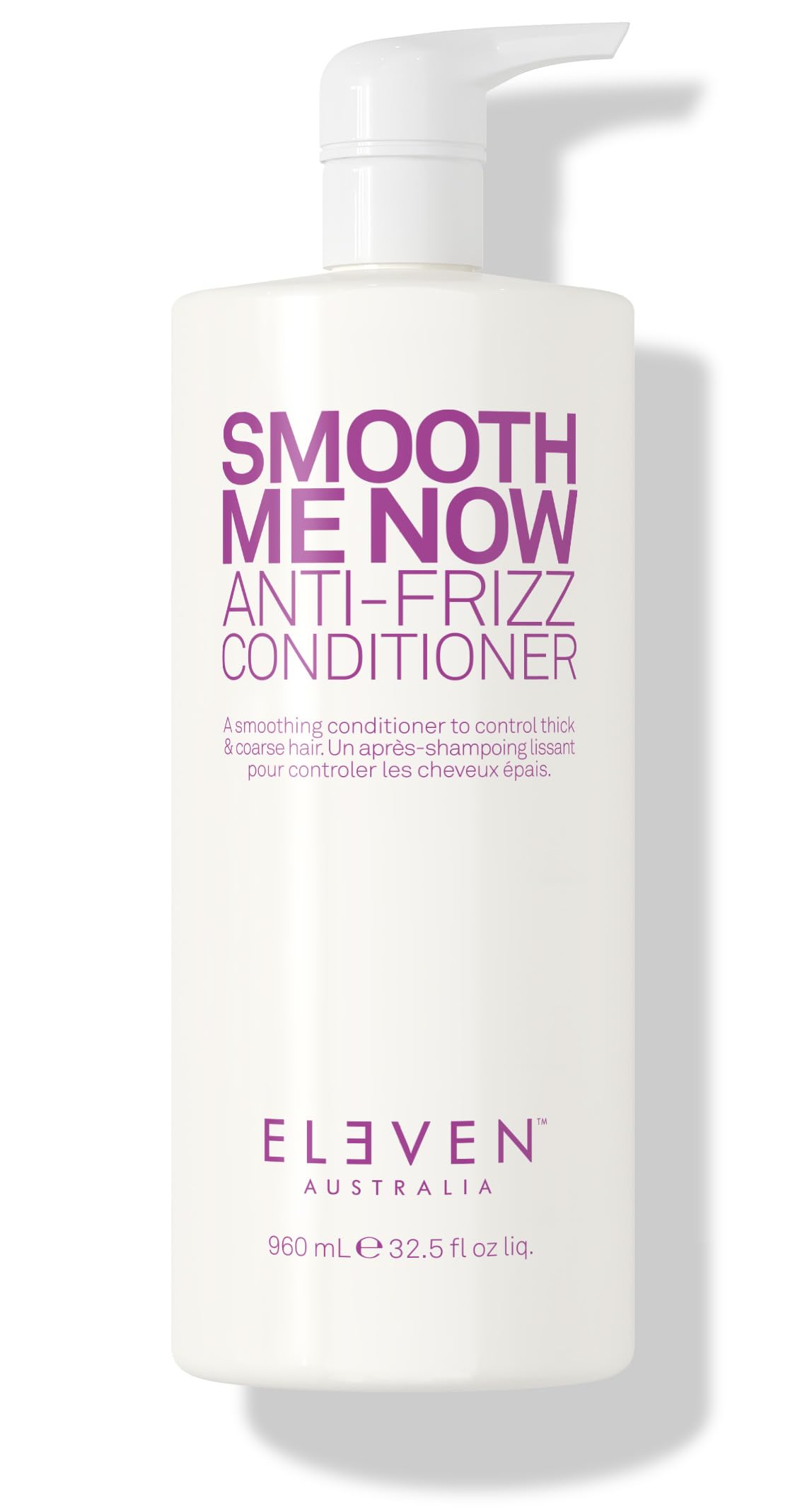 Eleven Australia Smooth Me Now Anti-Frizz Conditioner, 32.5 Fl Oz, Soothes & Strengthens Hair