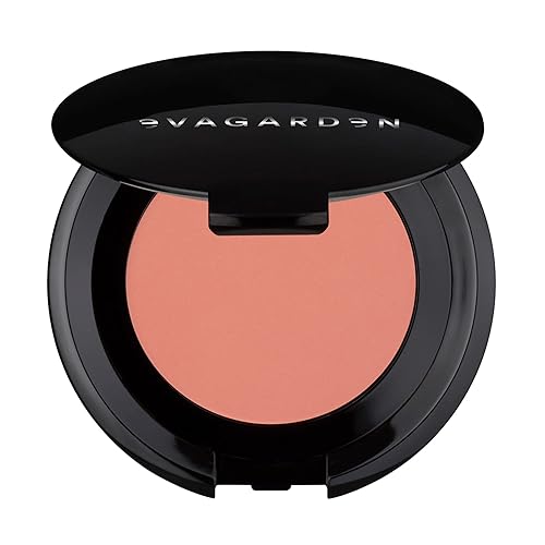 Evagarden Luxury Blush - Coral Haze - Blendable, Soft Focus, Reduces Fine Lines - 0.17 Oz