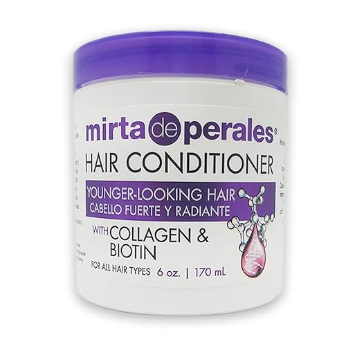 Mirta De Perales Hair Conditioner With Collagen & Biotin - 6 Fl Oz, Nourishing Formula