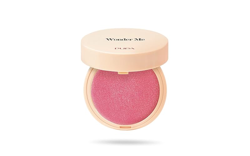 Pupa Milano Wonder Me Blush 006 First Kiss - Talc-Free, Paraben-Free, Hyaluronic Acid, 0.141