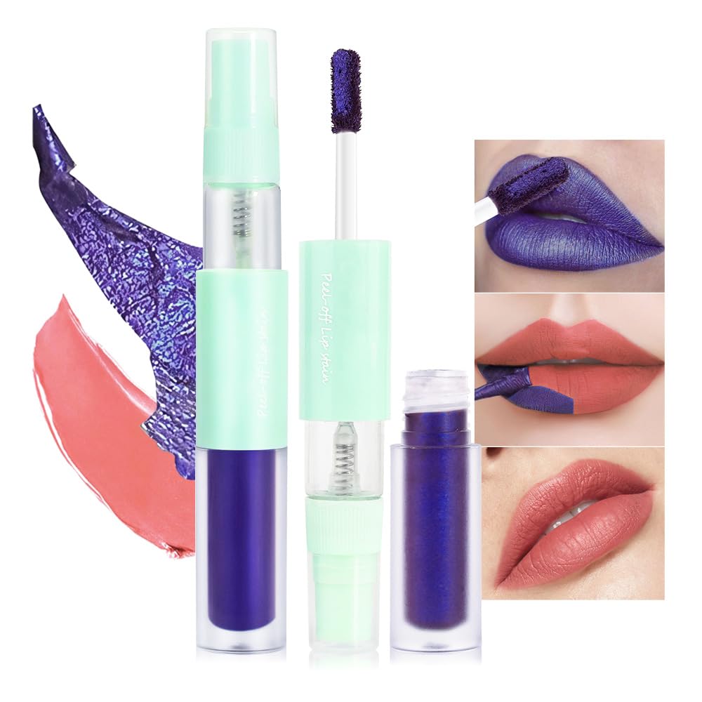 Juaazin Matte Lip Gloss, Pale Carmine - Long Lasting, Waterproof, Transfer-Proof Lip Stain