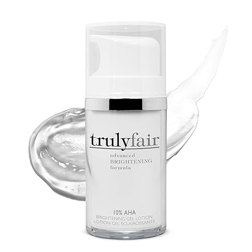 Truly Fair Aha Brightening Gel Lotion - Anti-Aging, Tone Corrector, Collagen Booster, 1.7 Oz