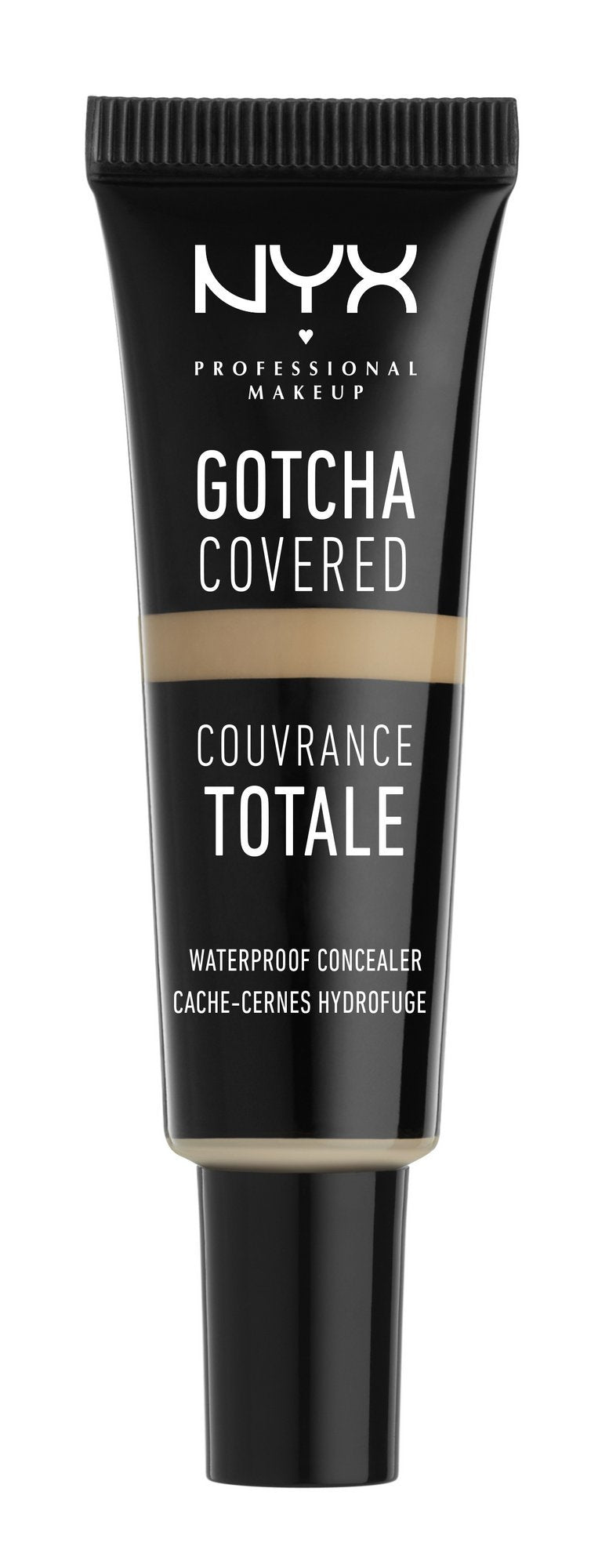 Nyx Professional Makeup Gotcha Covered Concealer, Medium, 0.27 Oz - Long-Lasting Coverage