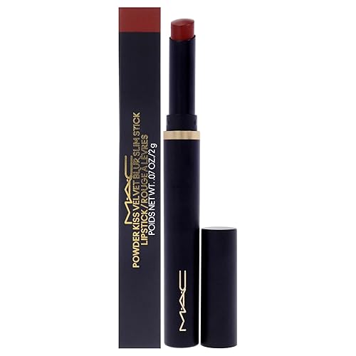 Mac Powder Kiss Velvet Blur Slim Stick Lipstick - Pumpkin - 0.7 Oz Orange For Women