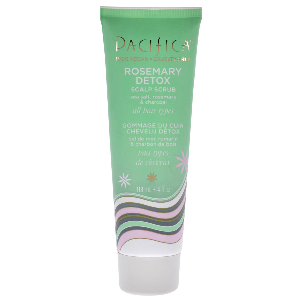 PACIFICA Rosemary Detox Scalp Scrub by Pacifica for Women  4 oz Scrub  White